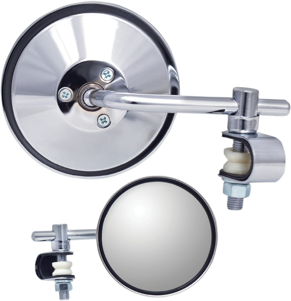 PARTS UNLIMITED Universal Short Mirror 17075