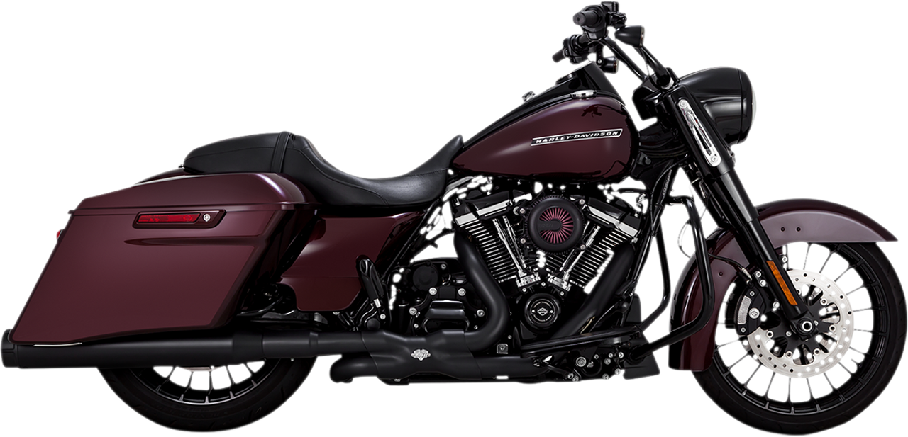 VANCE & HINES 4.5" Torquer Mufflers for FL - Black 46674