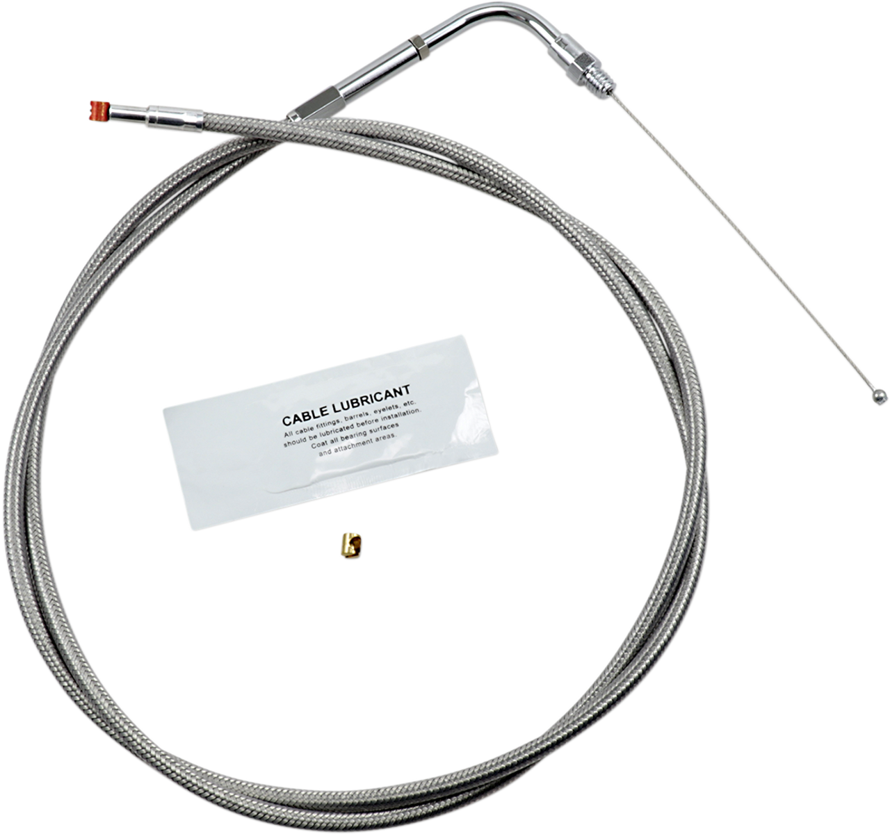 BARNETT Throttle Cable - +8" - Stainless Steel 102-30-30008-8
