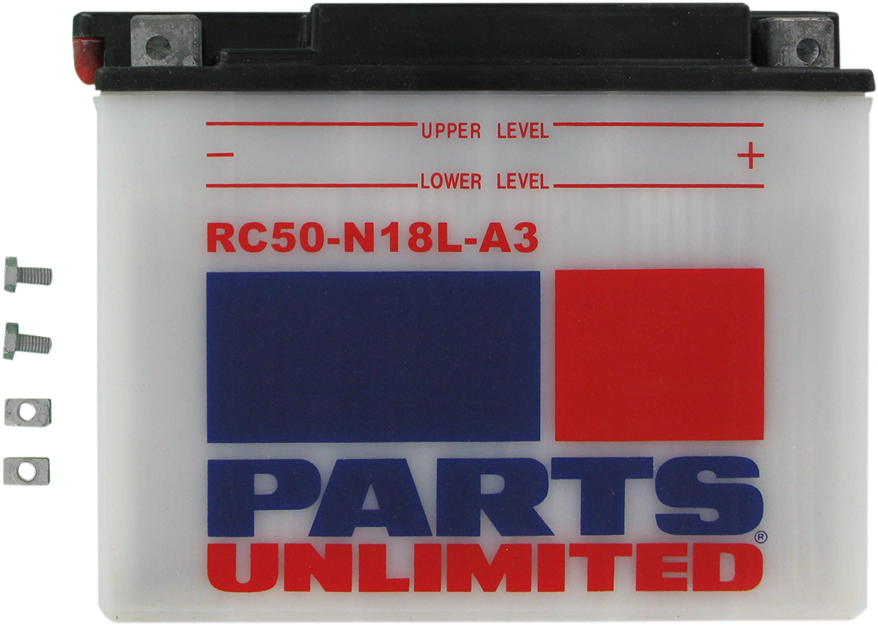 PARTS UNLIMITED Battery - RC50-N18L-A3 C50-N18L-A3