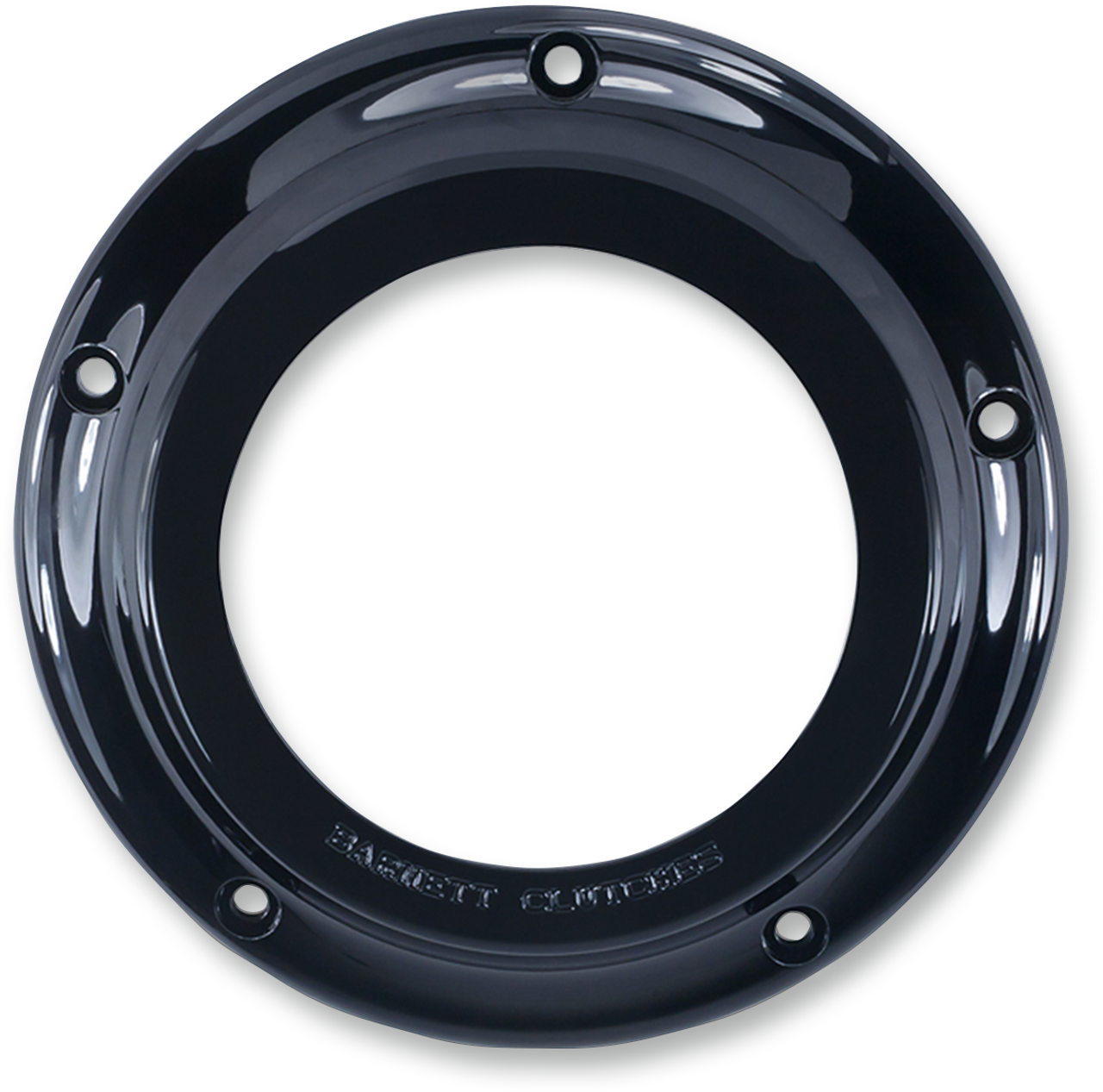 BARNETT '15-'20 FL Black/Clear Derby Cover - For Narrow Primary 343-30-44015