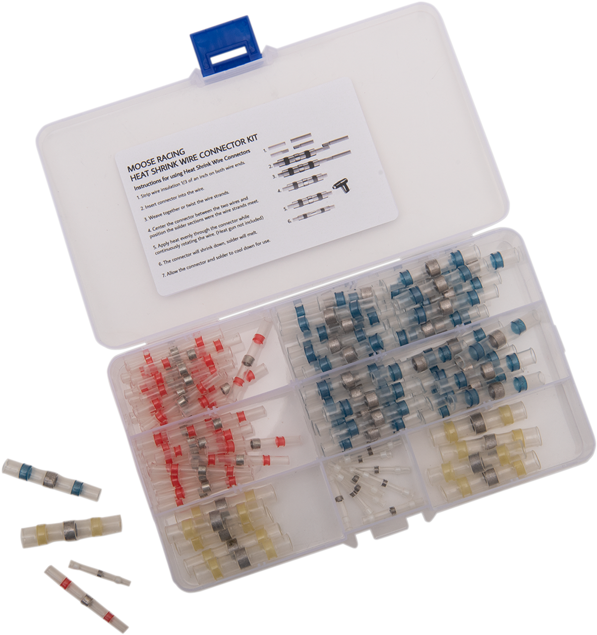 MOOSE RACING Wire Connectors - 100 PC Set 03-1000M