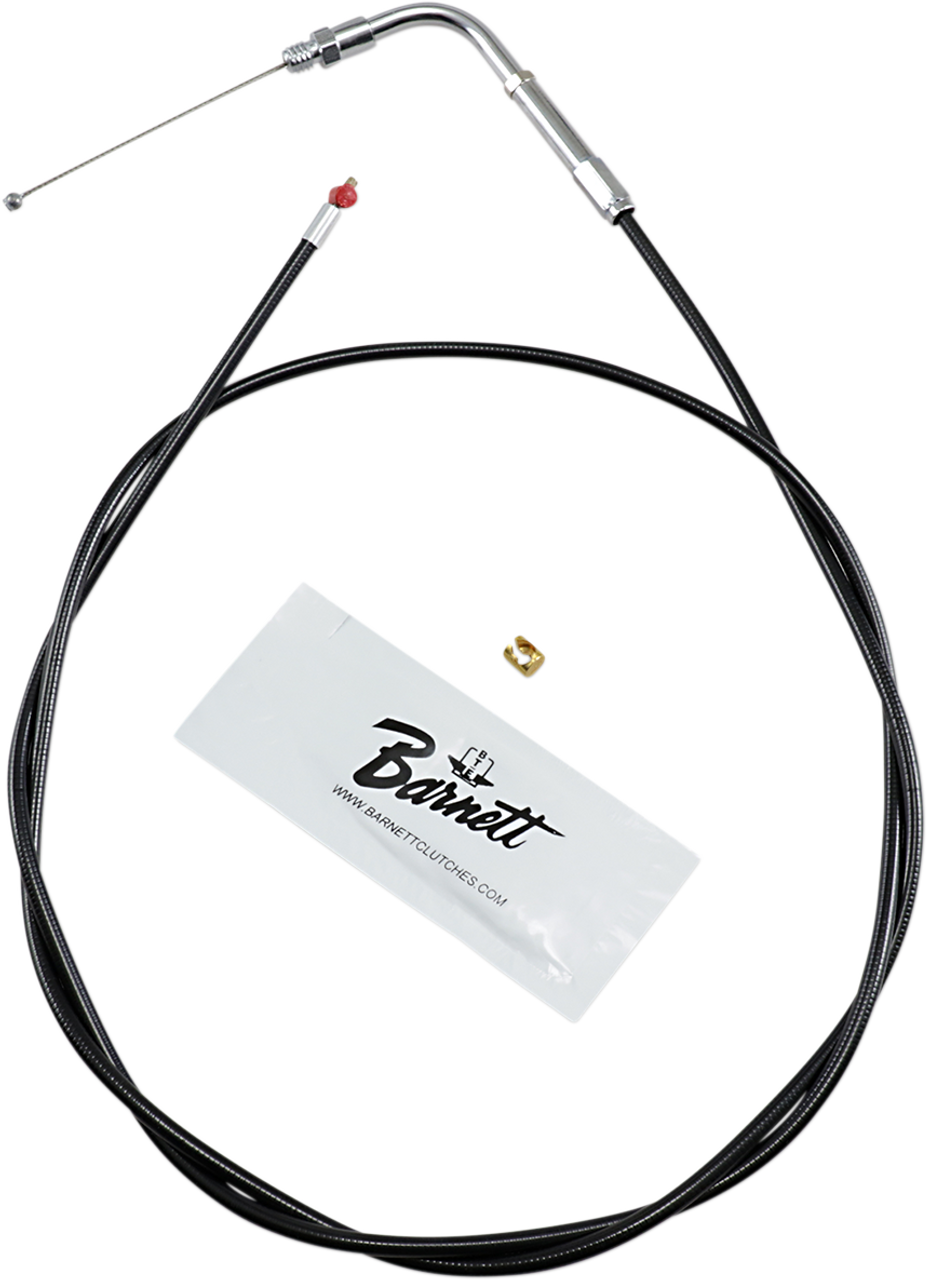 BARNETT Throttle Cable - +6" - Black 101-30-30007-06