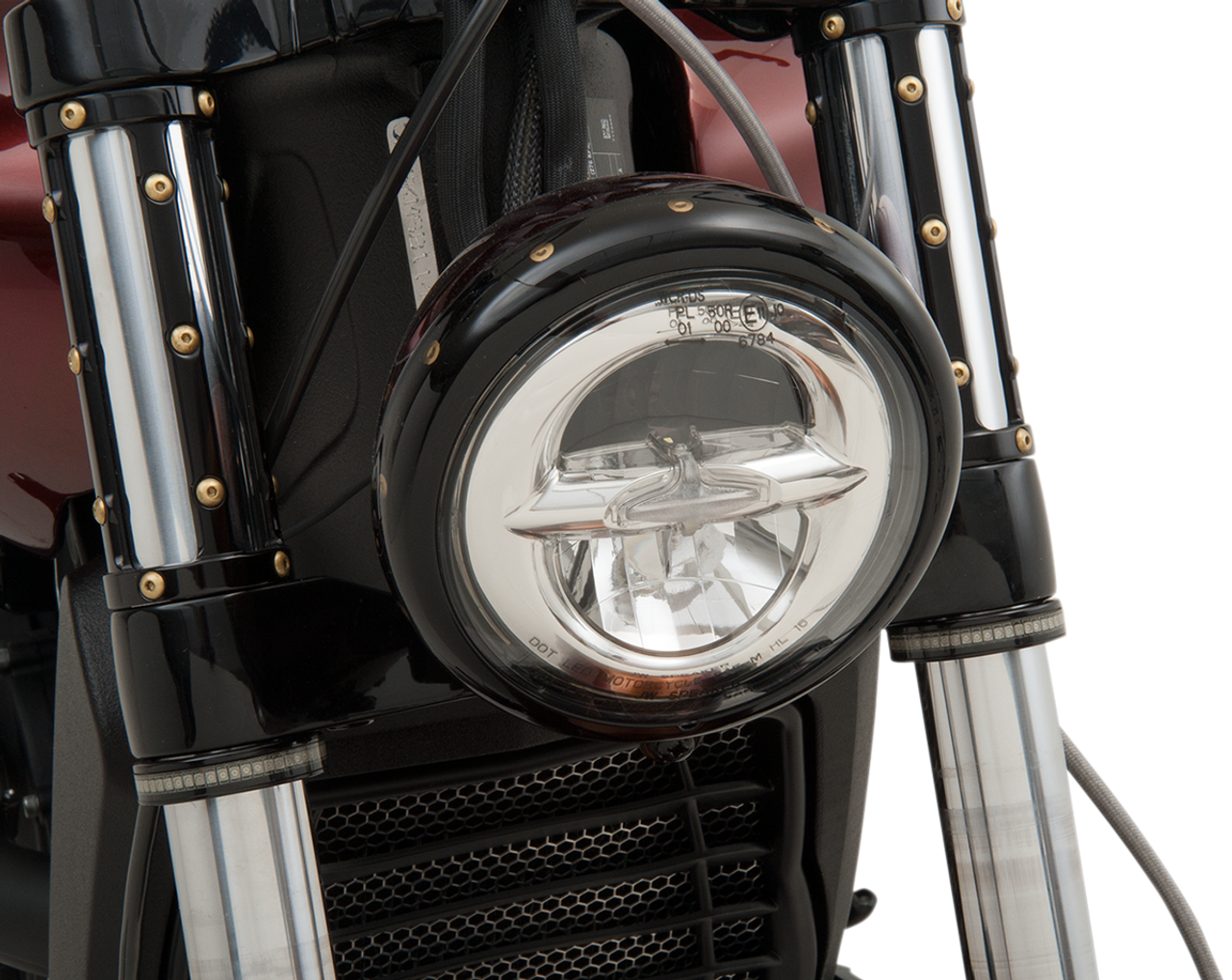 DRAG SPECIALTIES 5.75" Reflector Style LED Headlamp - Chrome 0553014