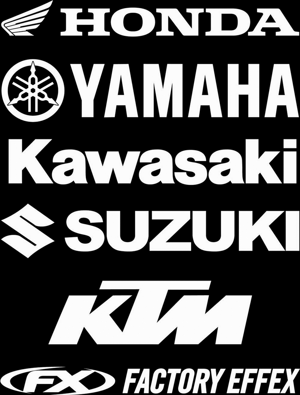 FACTORY EFFEX Die-Cut Decal - 3' - Yamaha 09 12-94216