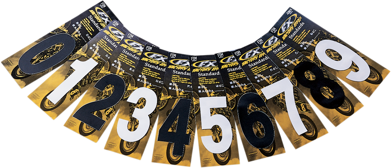 FACTORY EFFEX FX Number 6 - Black - 6" 02-4456