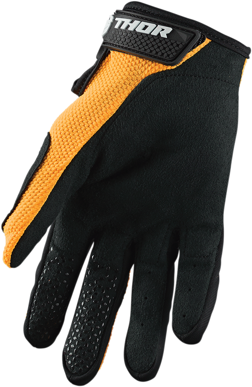THOR Youth Sector Gloves - Orange - Large 3332-1525