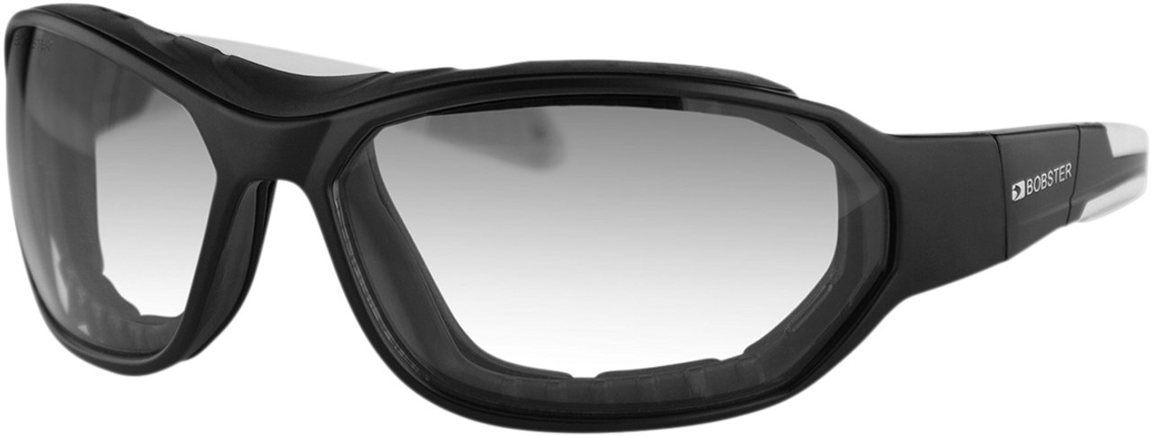 BOBSTER Force Convertible Sunglasses - Matte Black - Clear Photochromic BFOR001T