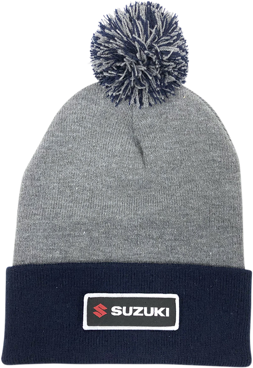 FACTORY EFFEX Suzuki Pom Beanie - Navy 23-86402
